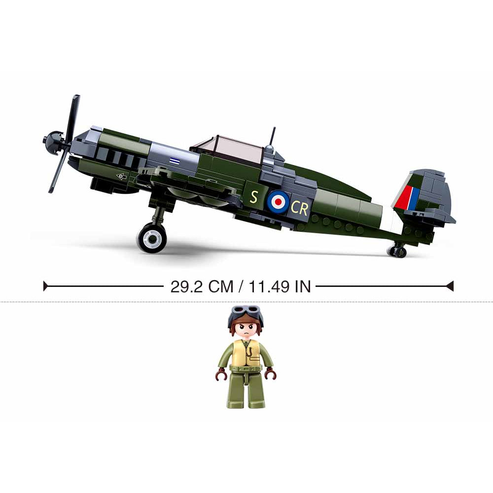 Sluban Wwii-Royal Air Force - Spitfire Fighter  Image#2