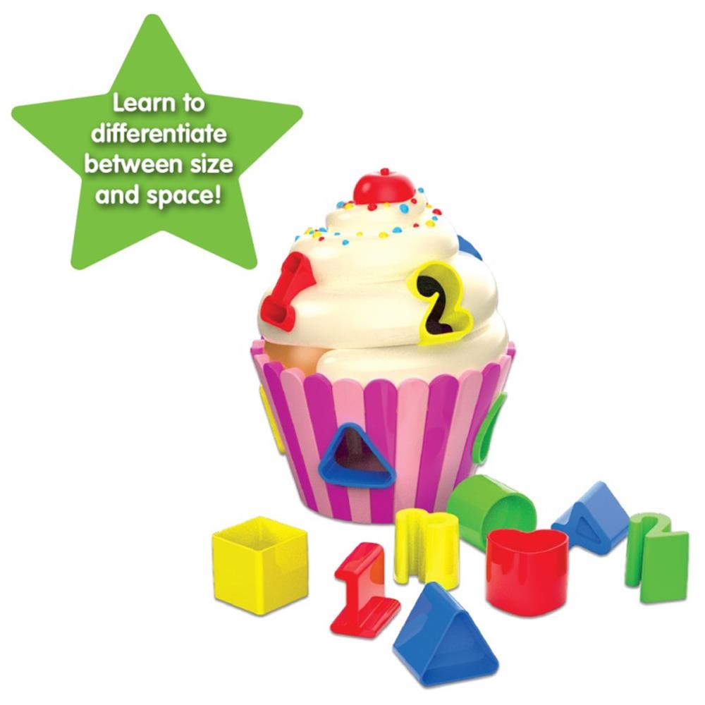 The Learning Journey Cupcake Shape Sorter  Image#2