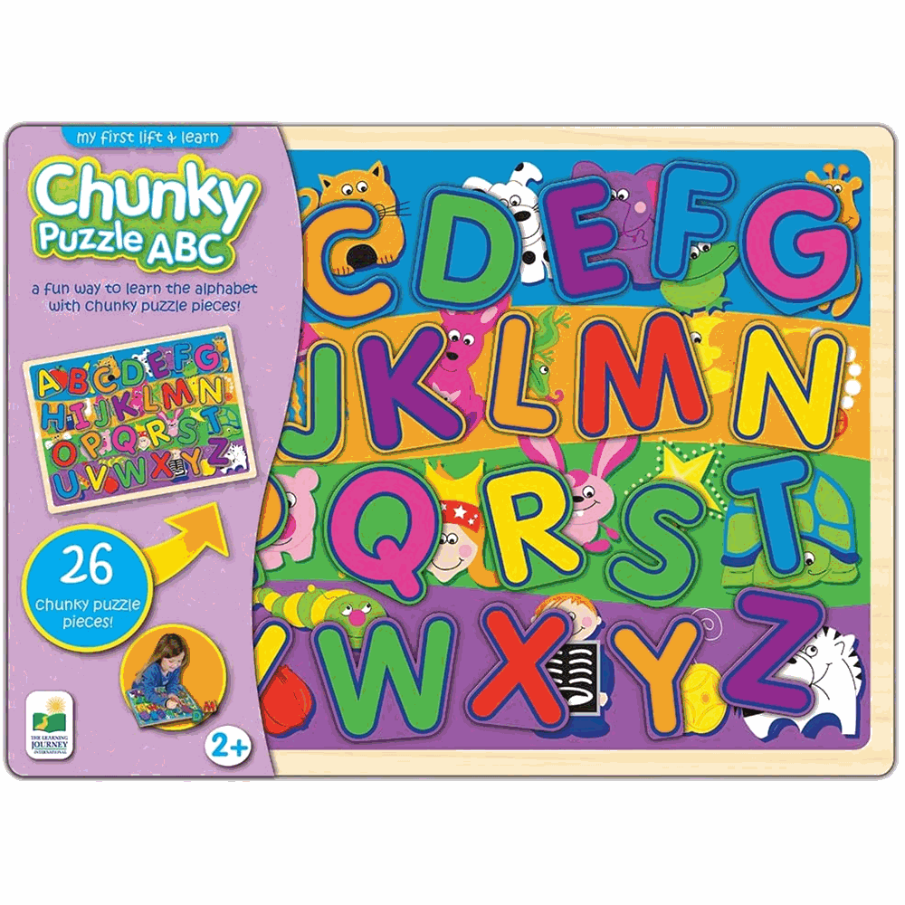 The Learning Journey My First Lift & Learn Chunky Puzzle - ABC  Image#1