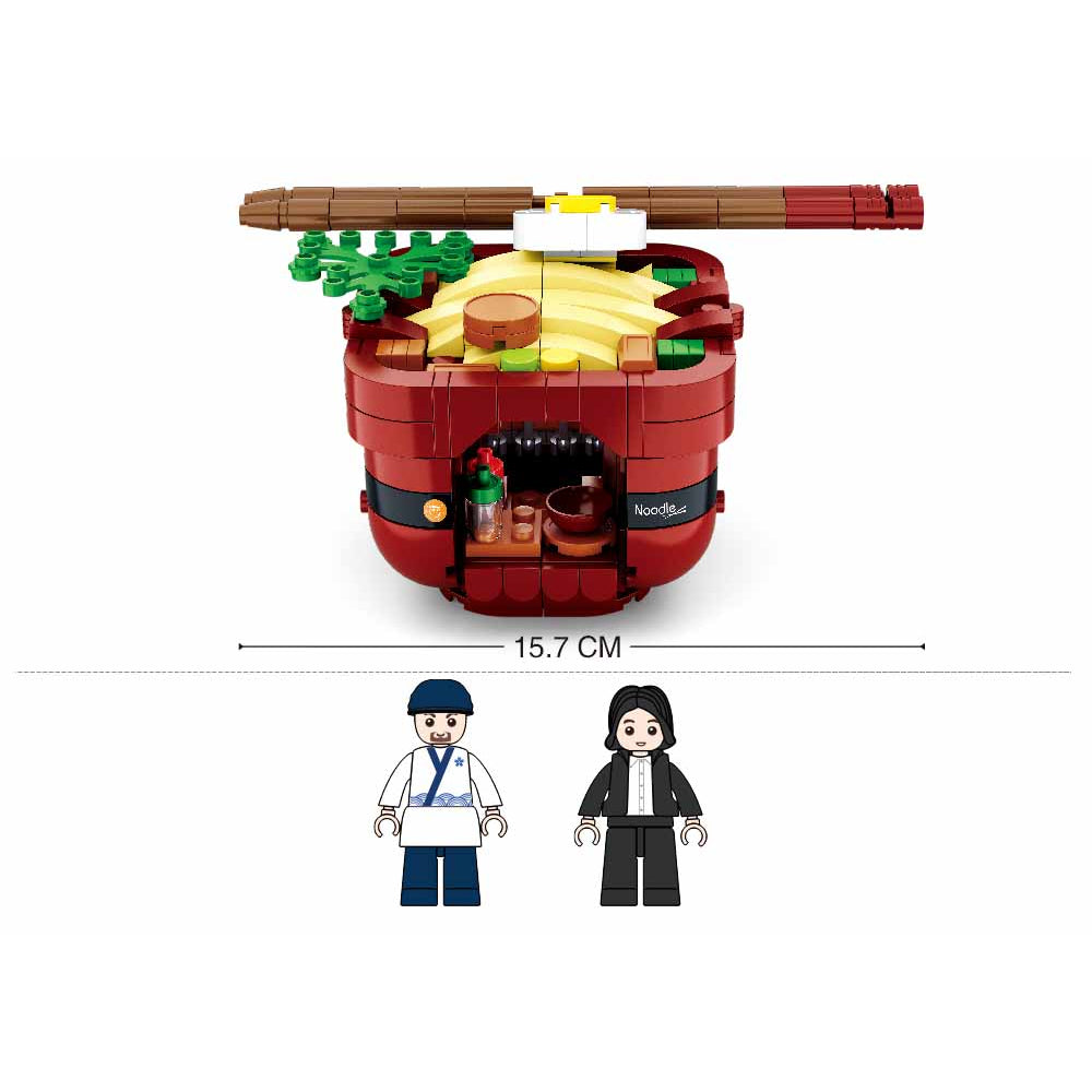 Sluban Food Court-Noodle House(345Pcs)  Image#2