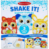 Melissa & Doug Shake it Beginner Craft Kit Deluxe Pets