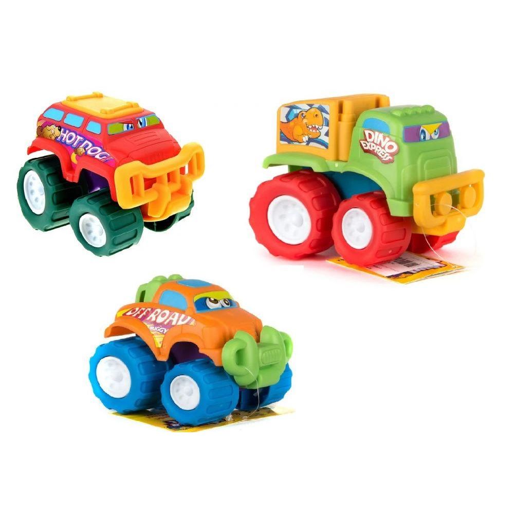 KeenWay Mini Monster Wheel, 3 Asst