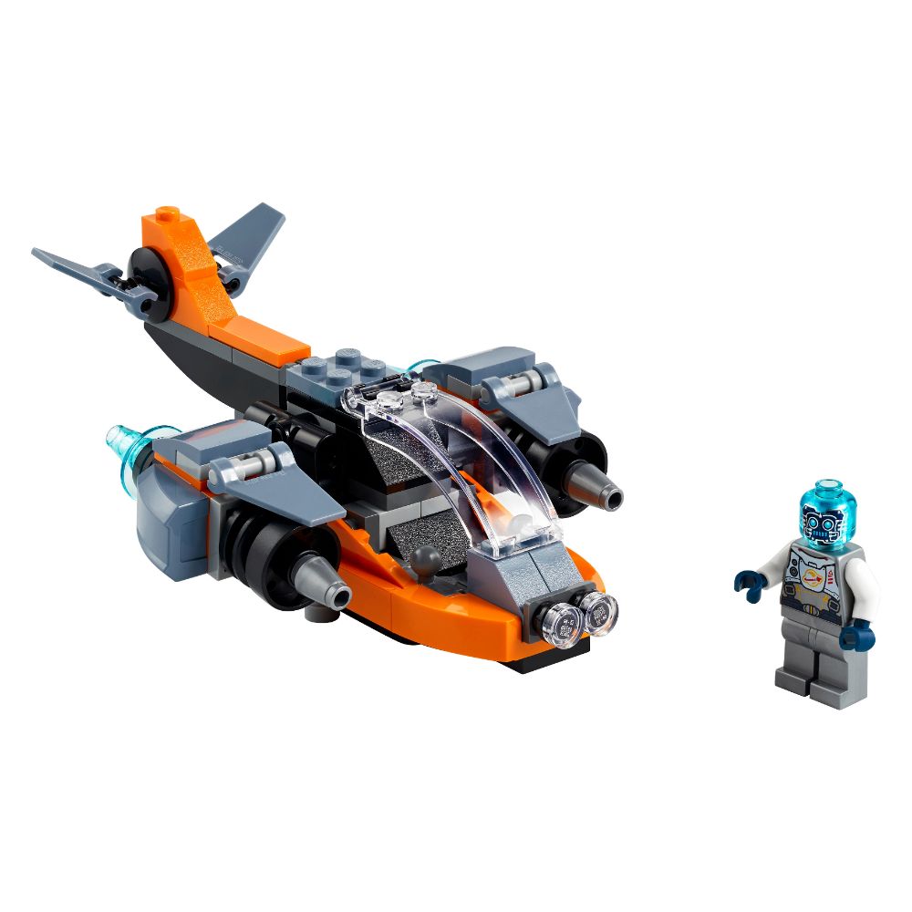 Lego Cyber Drone 113 Pieces.