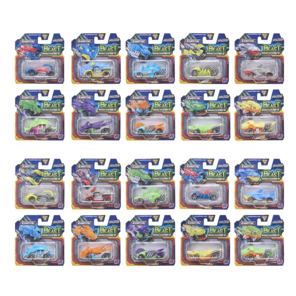 Teamsterz - Beast Machines Die-Cast Single Blister Assorted