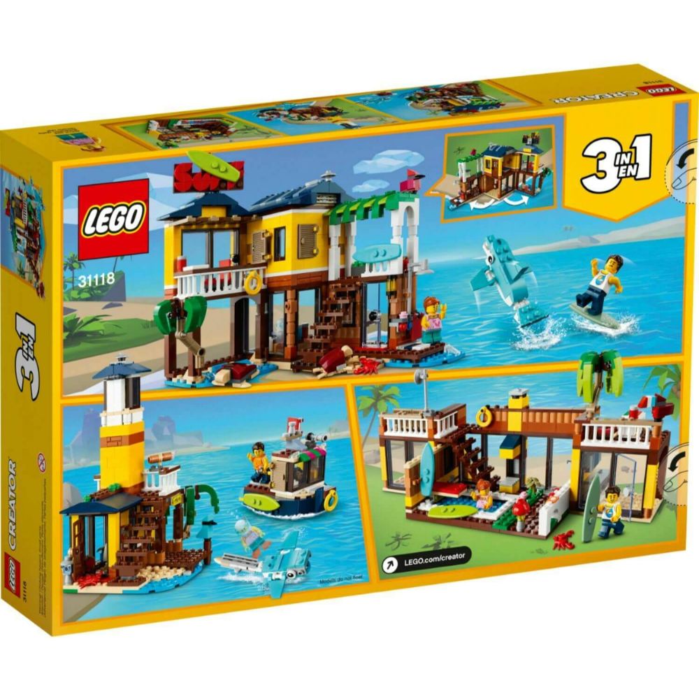 Lego Creator 3in1 Surfer Beach House