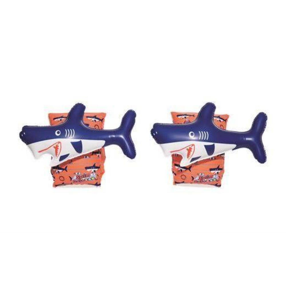 Bestway 10.5" X 10"/27Cm X 25Cm Spirited Shark Armbands