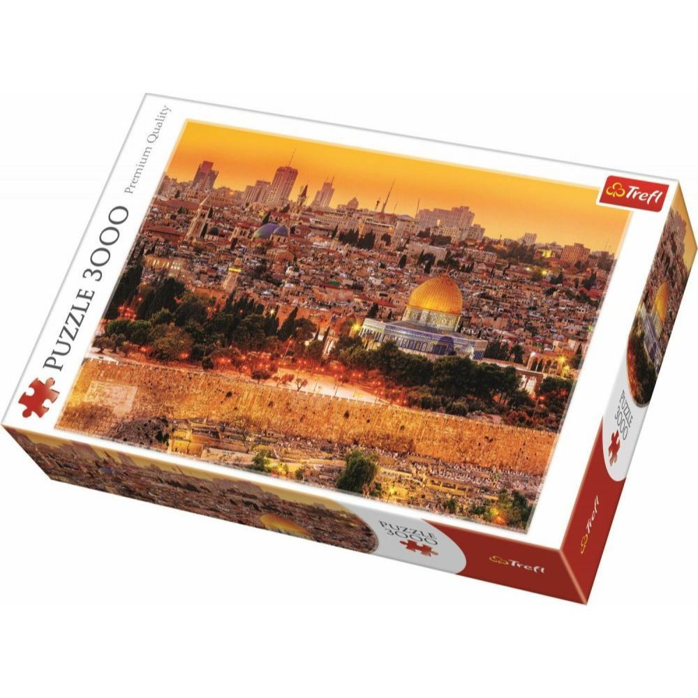 Trefl Puzzles - 3000 - The Roofs Of Jerusalem / Fototeca