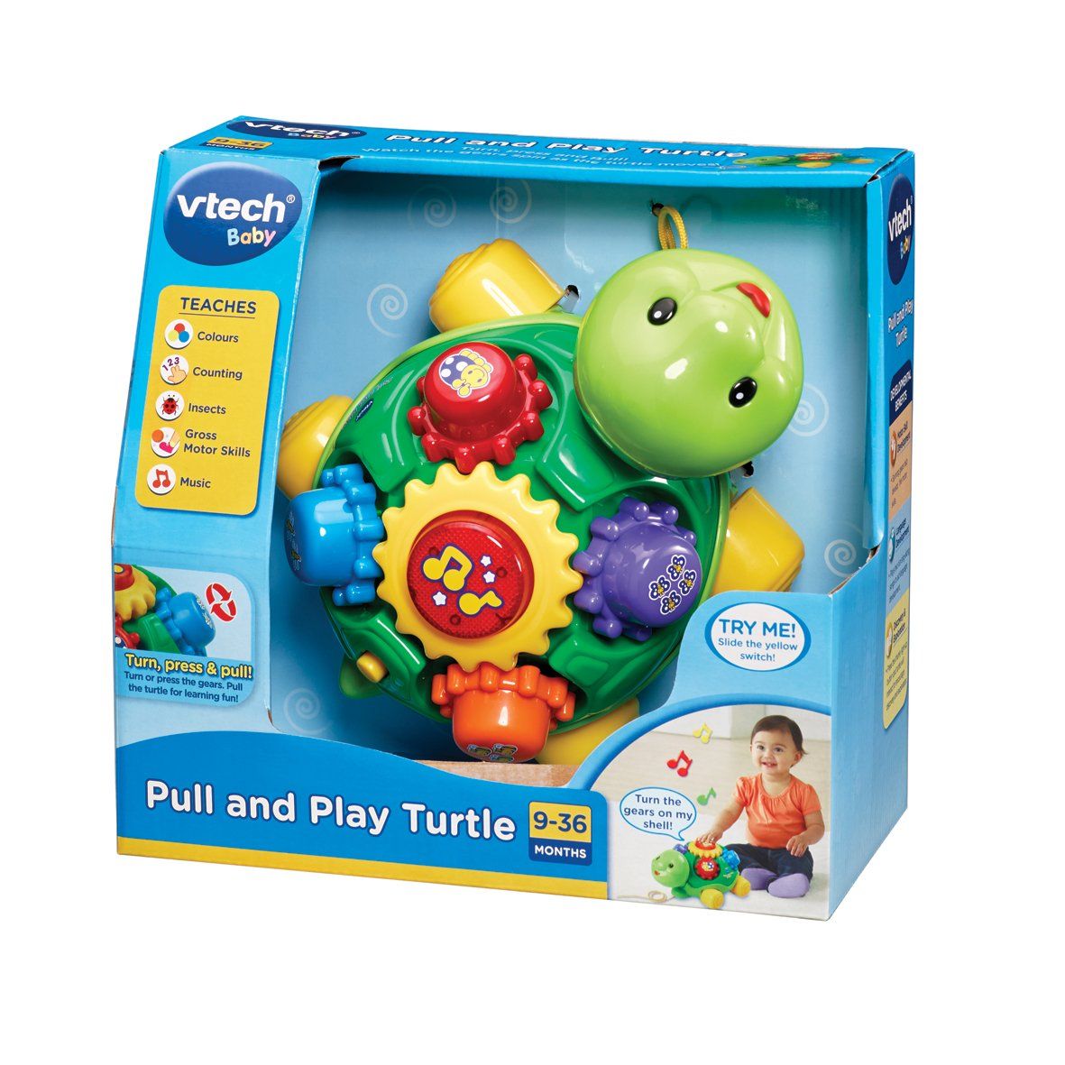 VTech Pull & Play Turtle