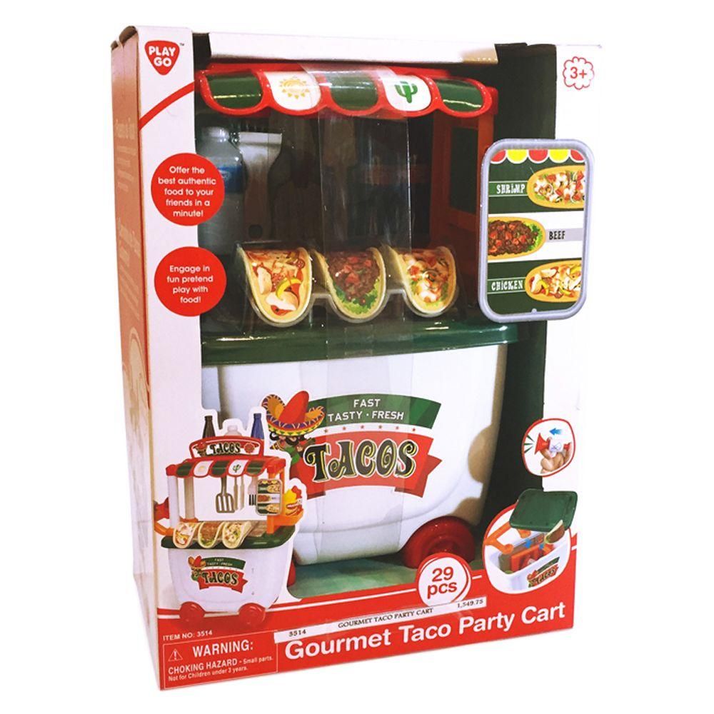 Playgo Gourmet Taco Party Cart 29 Pcs