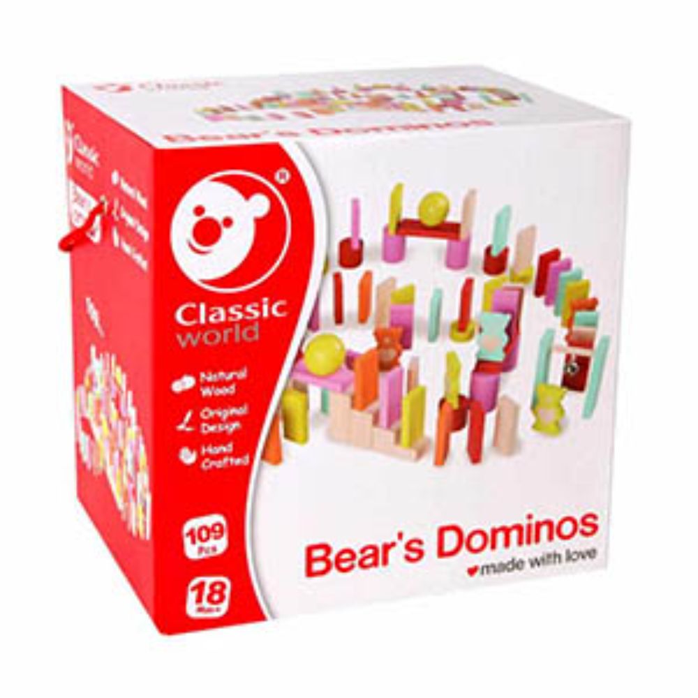 Classic World Bear's Dominos