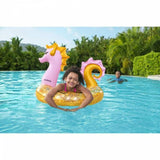 Bestway 115m 1 04m Glitter Seahorse Swim Ring