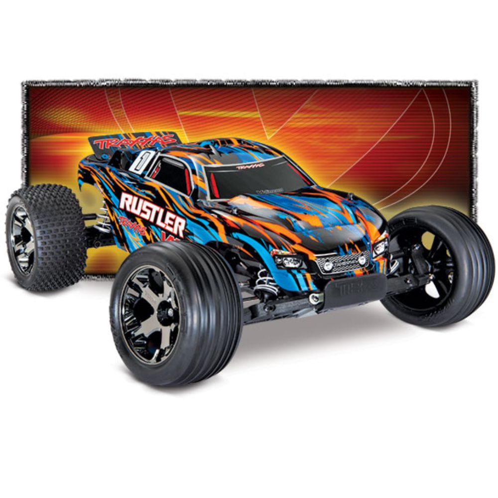 Traxxas Rustler 4X4 VXL RC car