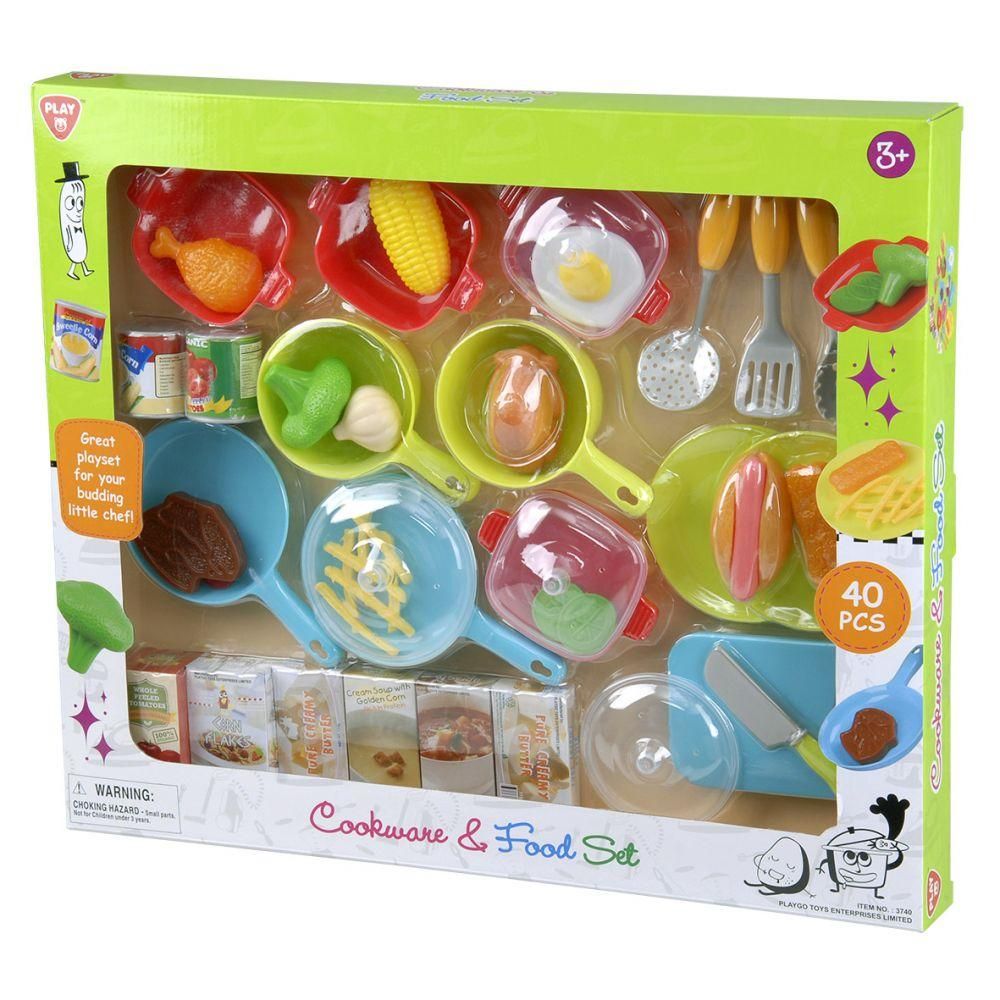 Playgo Cookware Food Set