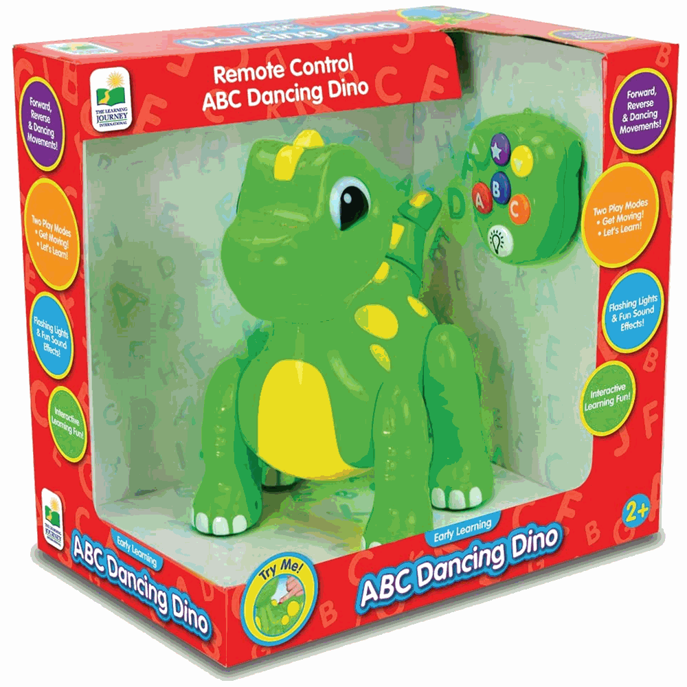 The Learning Journey Early Learning - Remote Control ABC Dancing Dino  Image#1