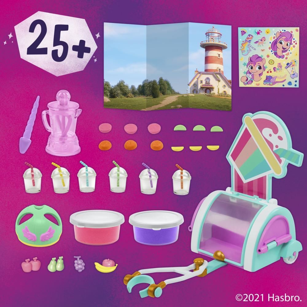 My Little Pony: A New Generation Movie Story Scenes Mix and Make Sunny Starscout - 25 Accessories and Pony Toy