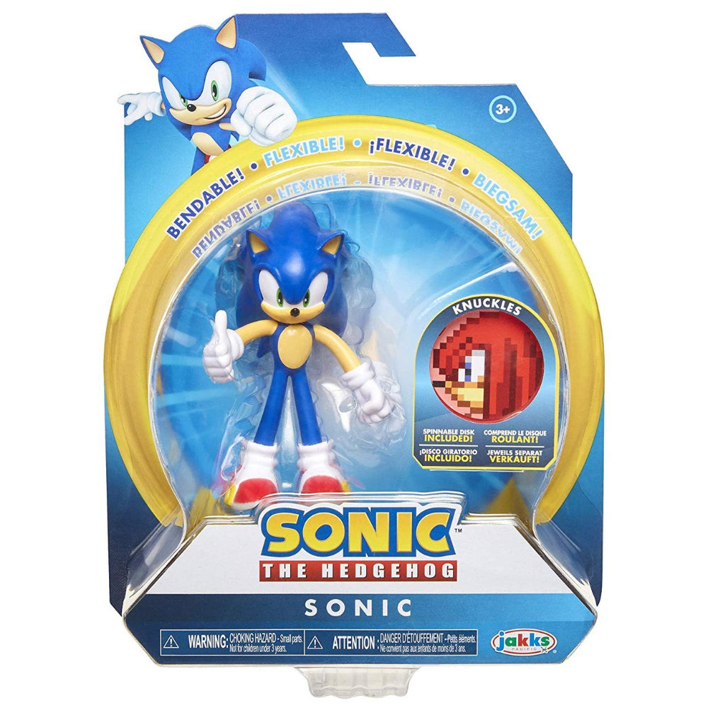 Sonic  4" Fig W/Acc Wave #1 - Sonic  Image#1