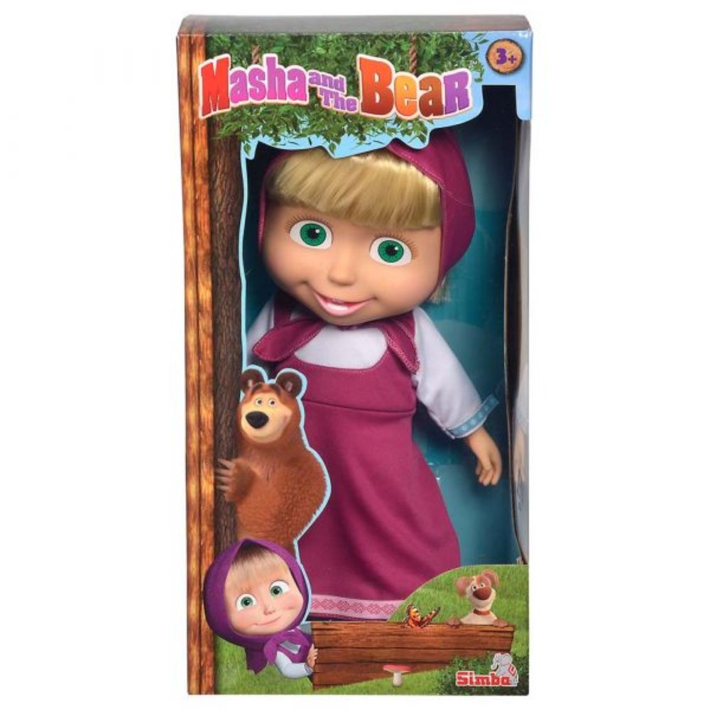Simba - Masha and the Bear Soft Bodied Doll 40 CM Simba - Masha and the Bear Soft Bodied Doll 40 CM