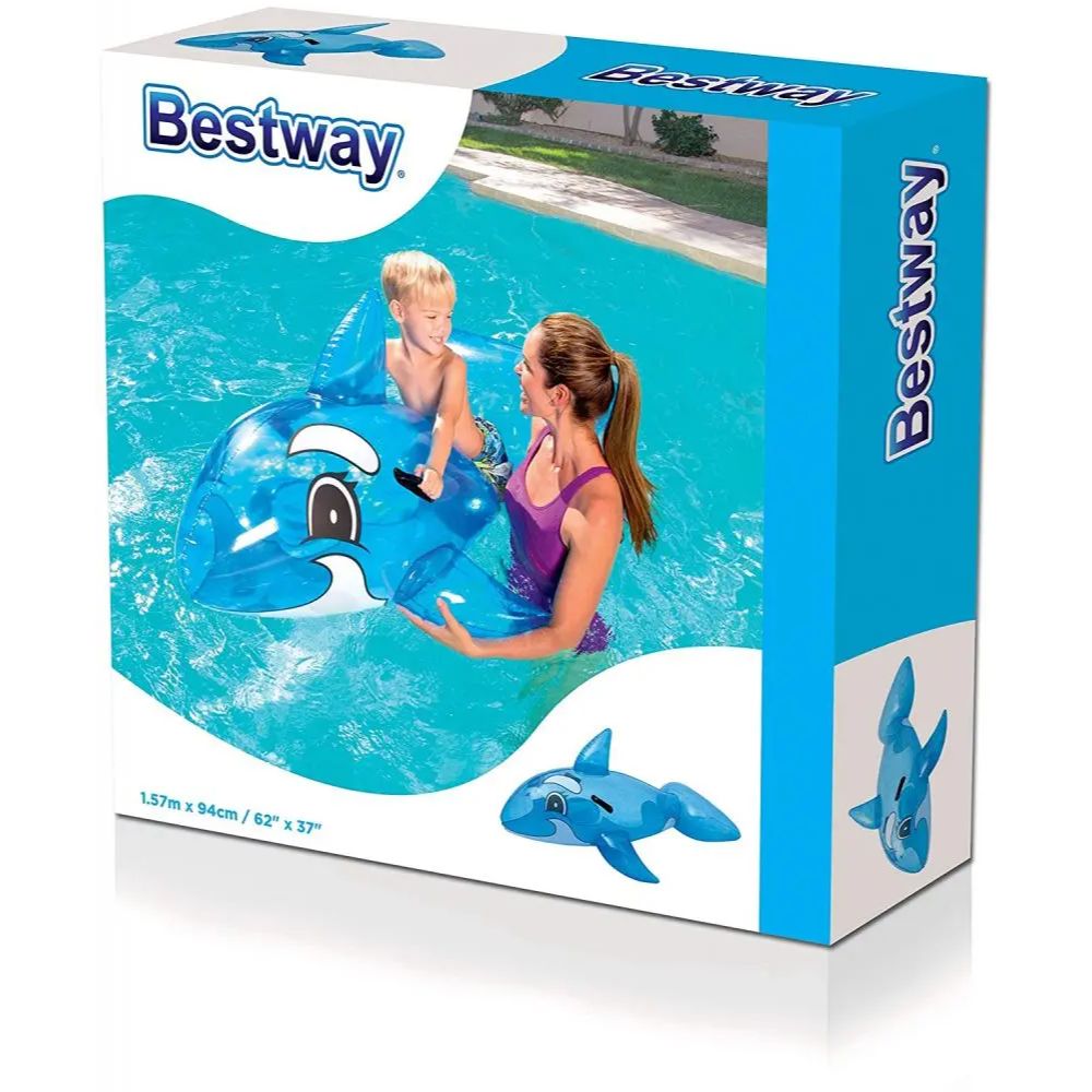 Bestway Transparent Whale Rider Bestway Transparent Whale Rider
