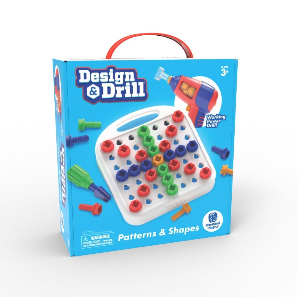Learning Resources Design & Drill Patterns & Shapes