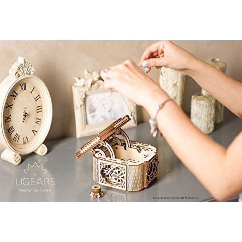 Ugears Wooden Treasure Box