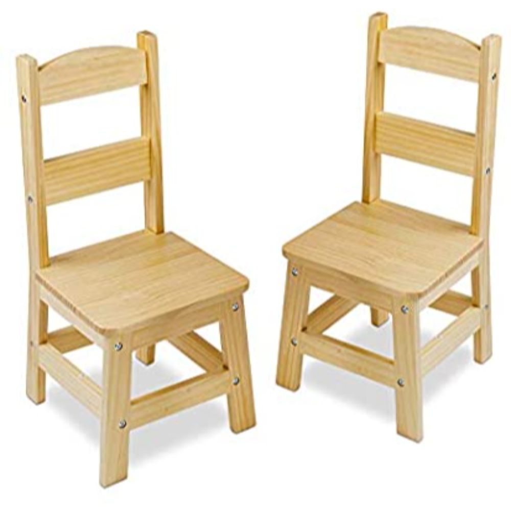 Melissa & Doug Wooden Chair Pair  Image#1