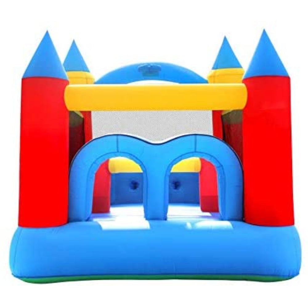 Happy Hop Obstacle Course Bouncy Castle With Double Slide  Image#2