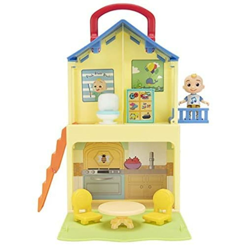 CoComelon Official Pop n' Play House Playset