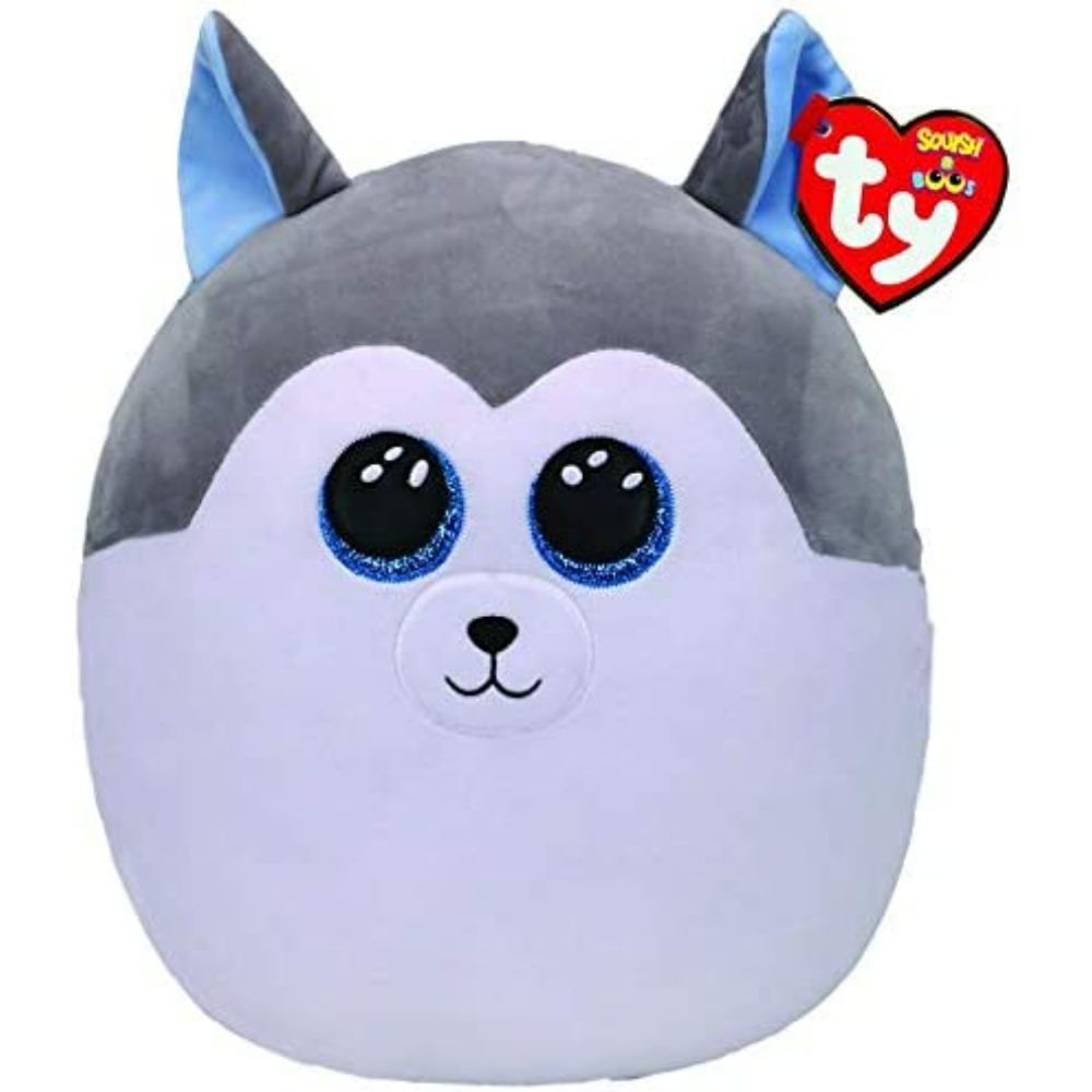 TY Squish A Boos Husky Slush 14 Inches