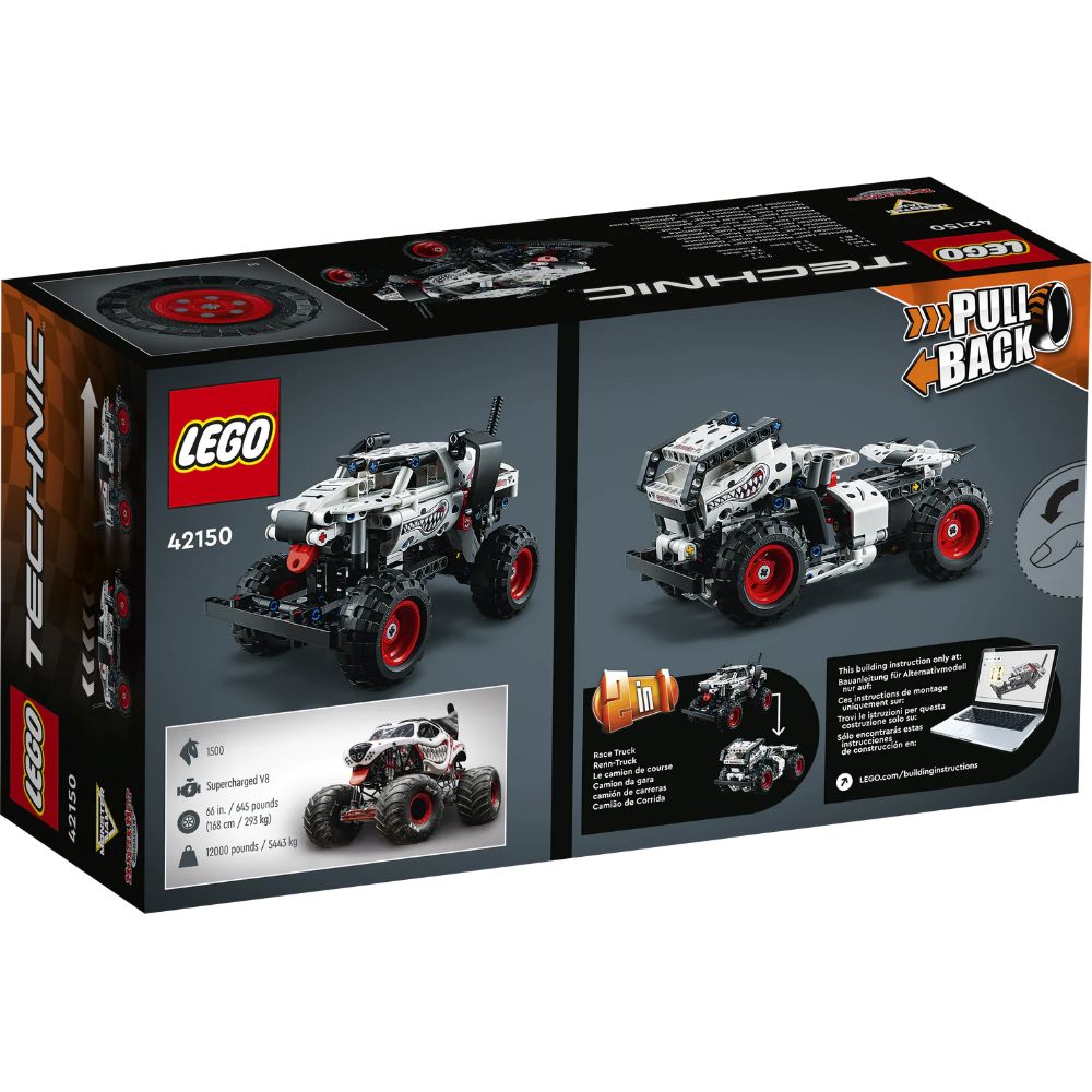 Lego Technic 2 in 1 Monster Jam Mutt Dalmatian