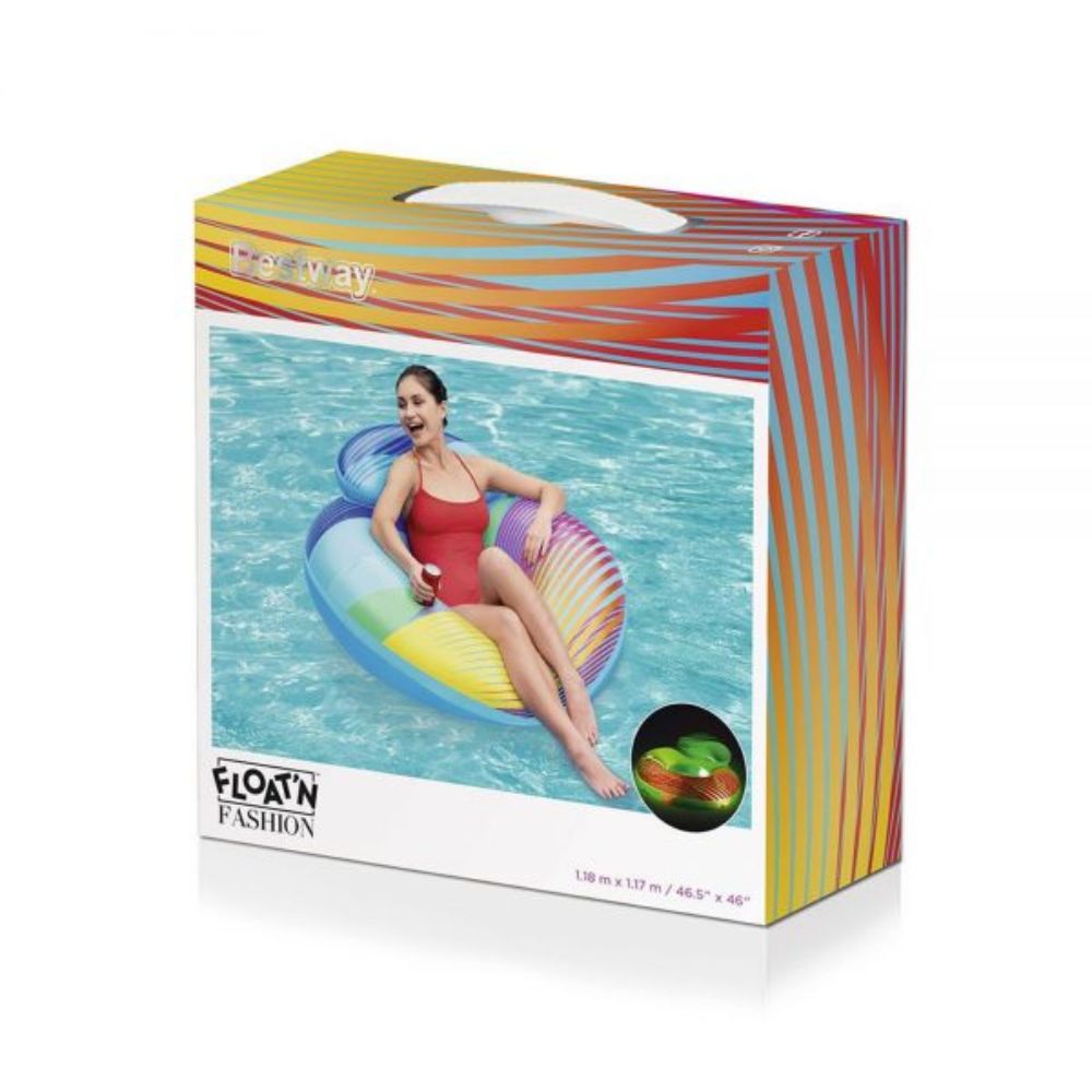 Bestway Swim Ring Swim Bright Led 118X117