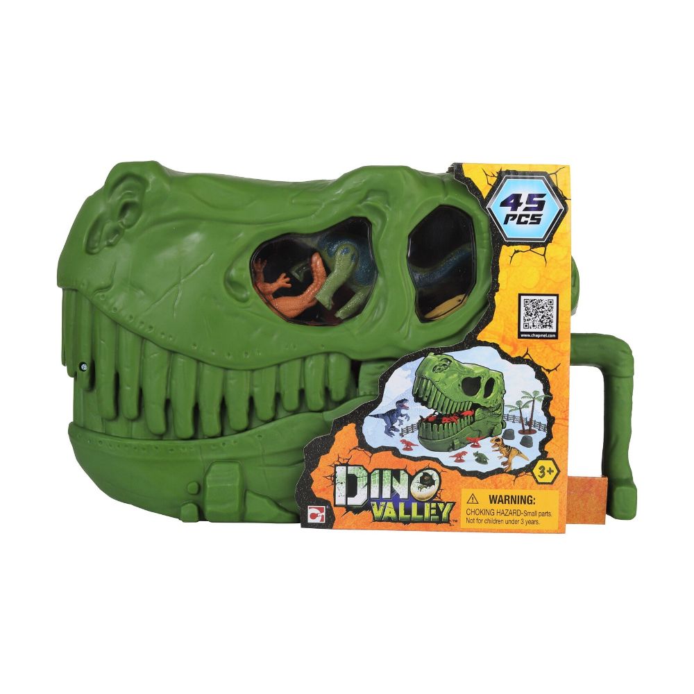 Chapmei Dino Skull Bucket 45 Pcs Toys4me