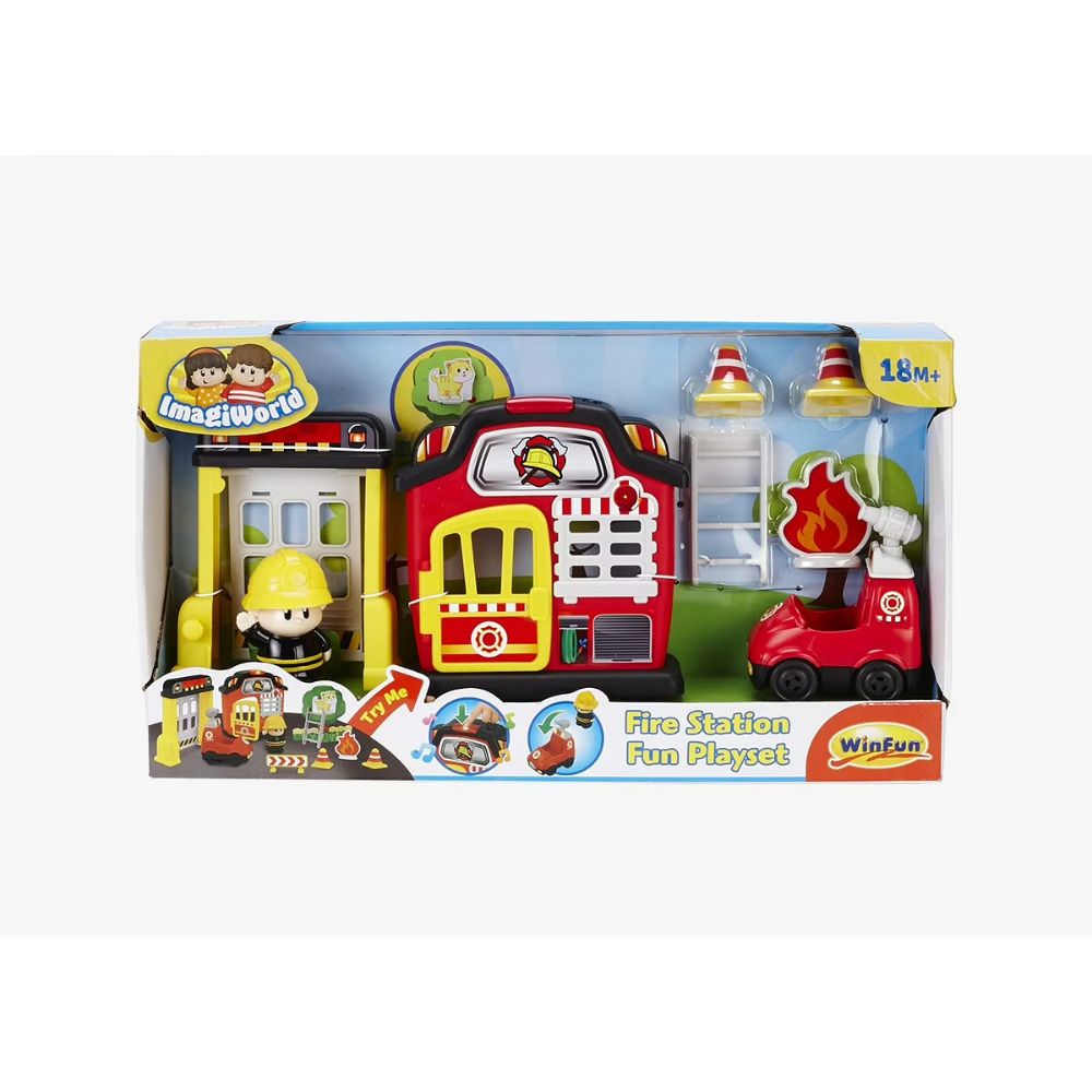 Winfun Fire Station Fun Playset