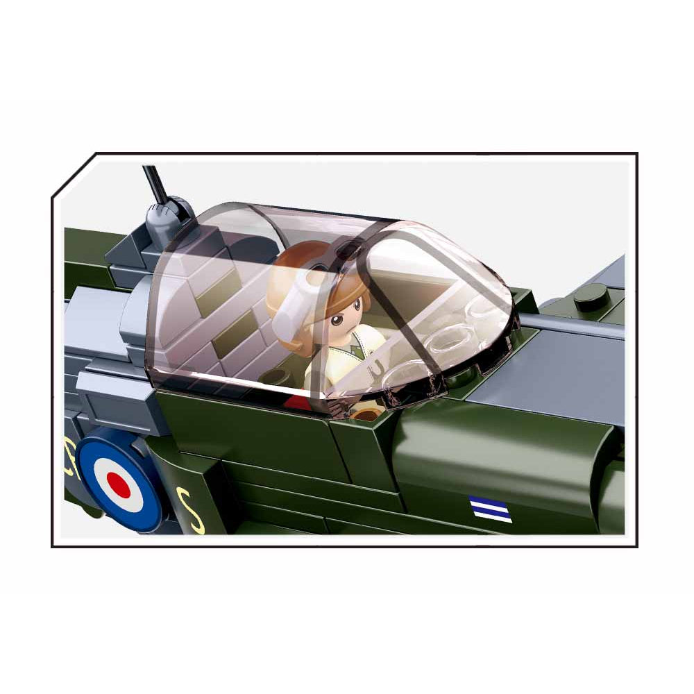 Sluban Wwii-Royal Air Force - Spitfire Fighter  Image#4