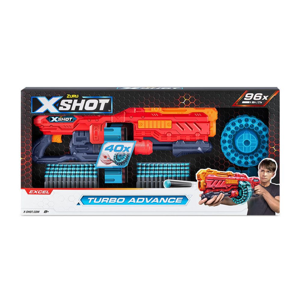 X-Shot Excel Turbo Advance Foam Blaster X-Shot Excel Turbo Advance Foam Blaster