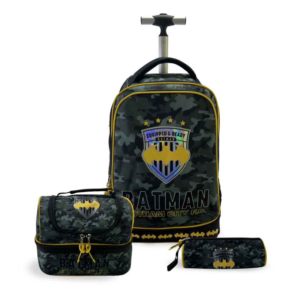 Warner Bros Batman Gotham City FC 20 Premium Trolley 3IN1 Set