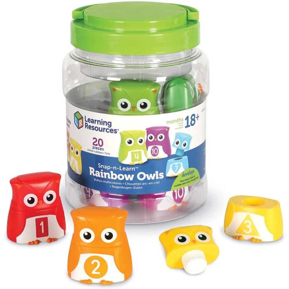 Learning Resources Snap-n-Learn Rainbow Color and Shape Recognition