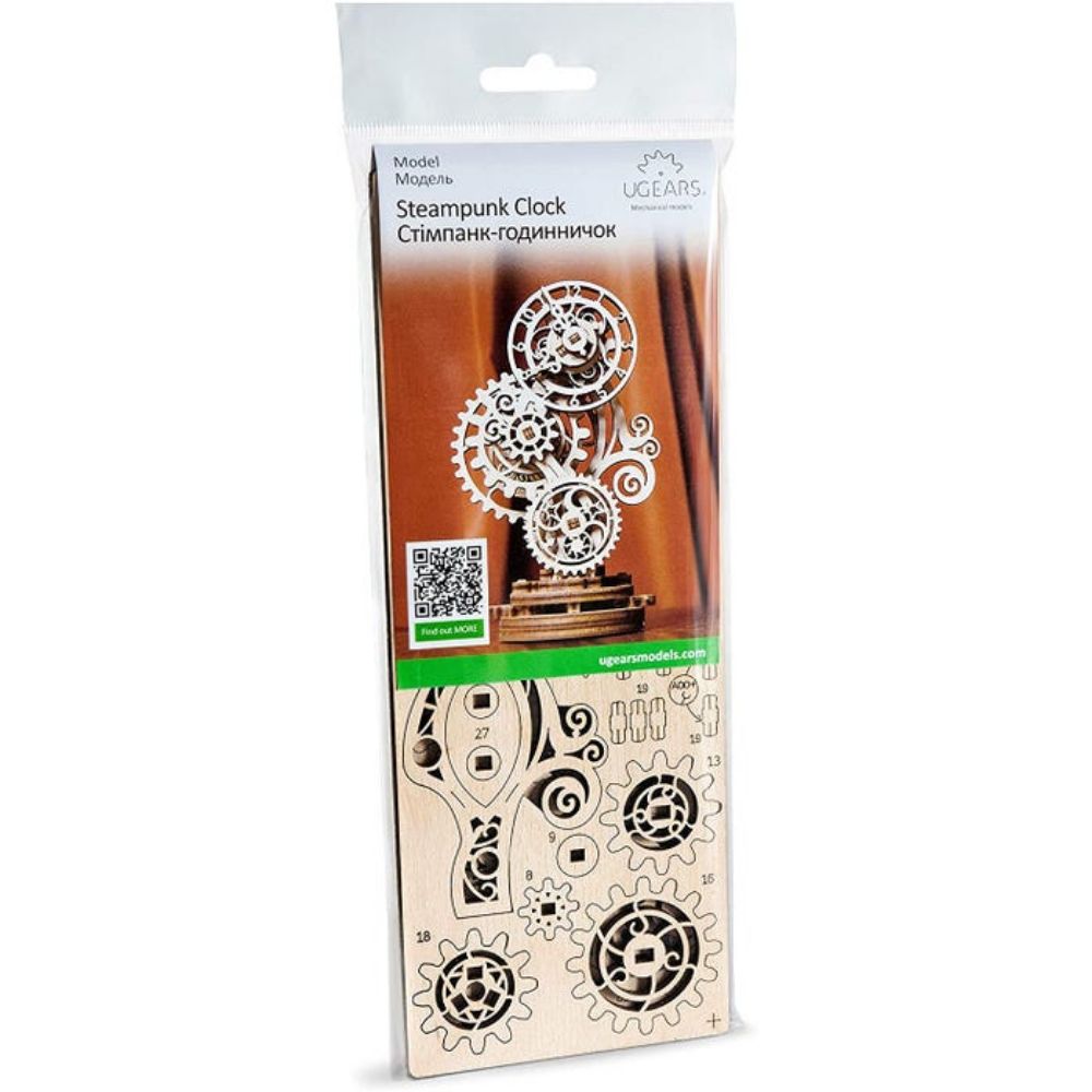 Ugears Model Steampunk Clock