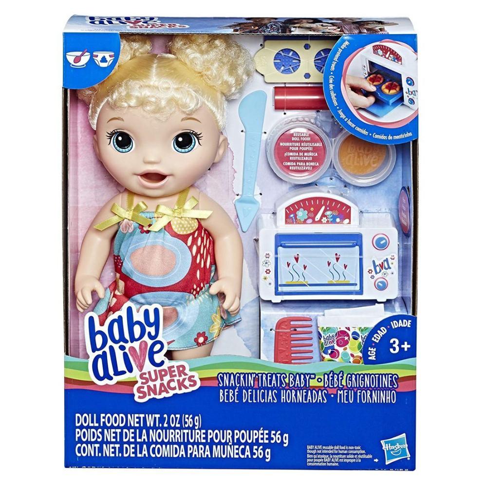 Baby Alive Snackin Treat Baby Blonde  Image#2