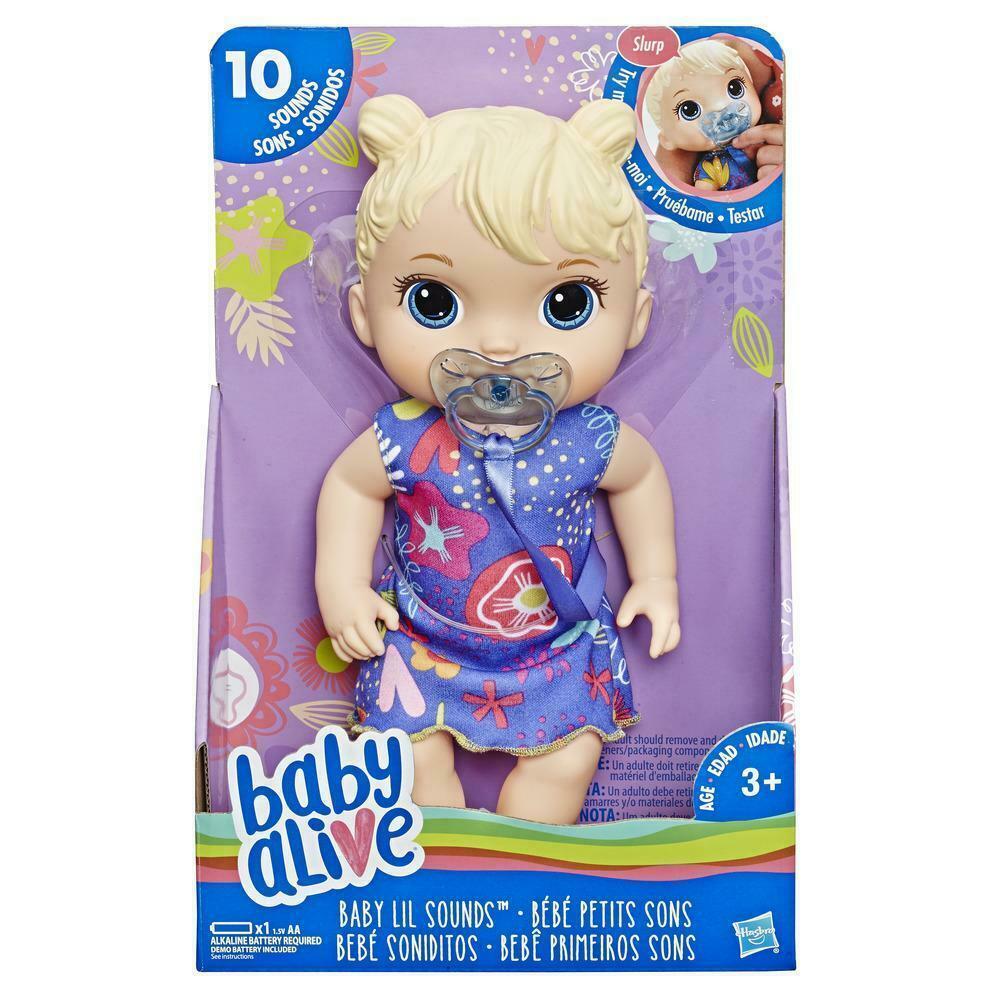 Baby Alive Lil Sounds Interactive Baby Doll  Image#1