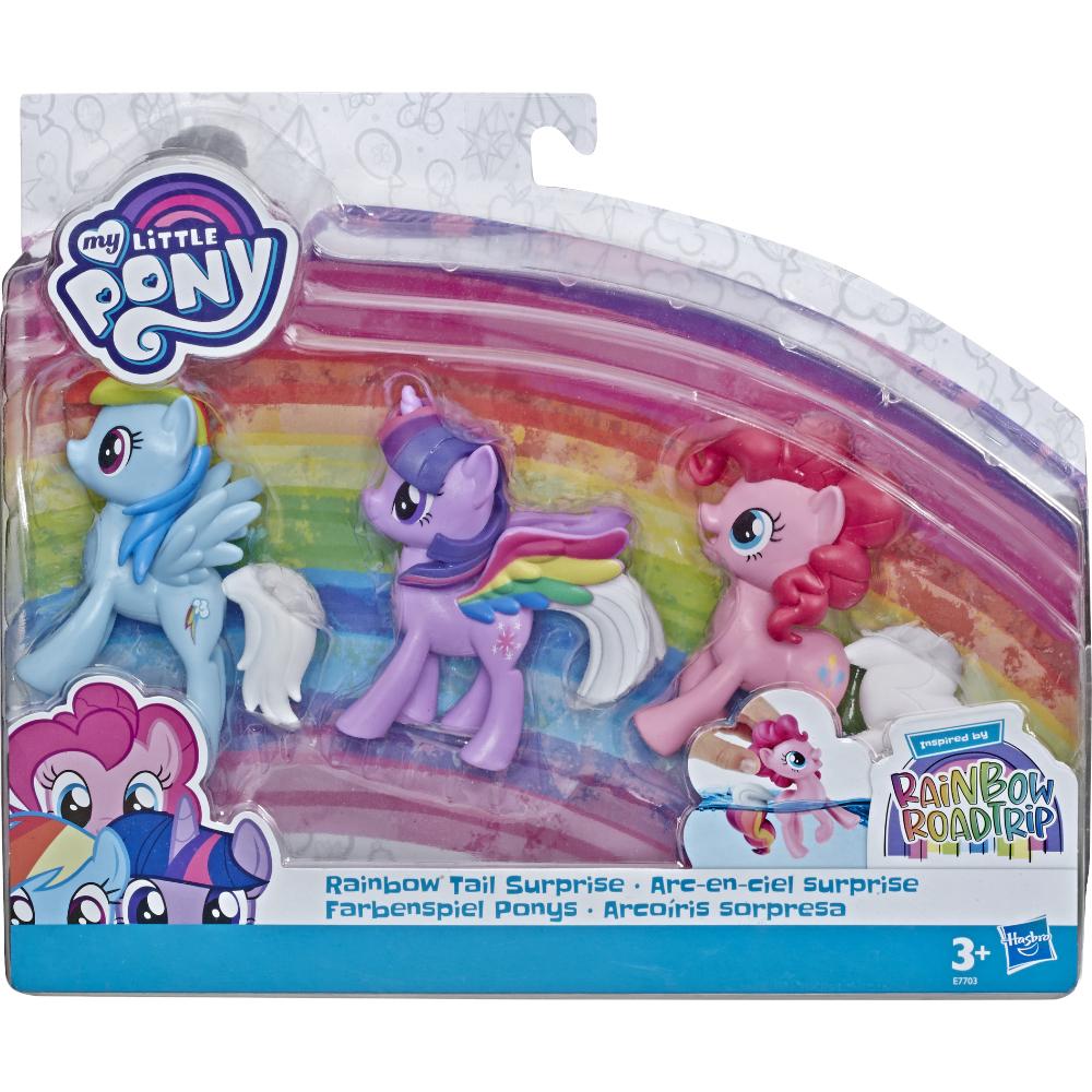 My Little Pony Rainbow Tail Surprise 3 Pack  Image#1