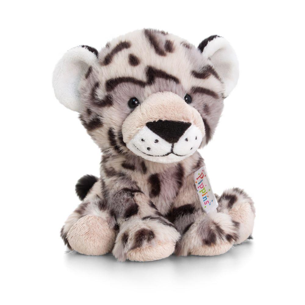 Keel Toys 14Cm Pippins Snow Leopard  Image#1