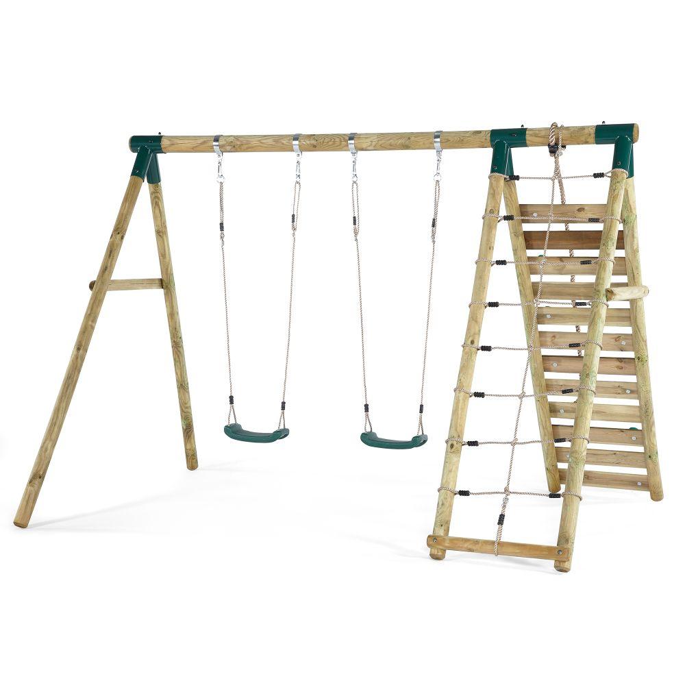 Plum Uakari Wooden Swing Set  Image#1