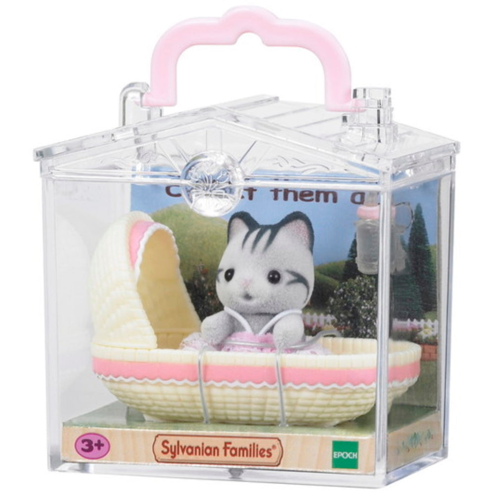 Sylvanian Families Baby Carry Case (Cat in Cradle)  Image#1