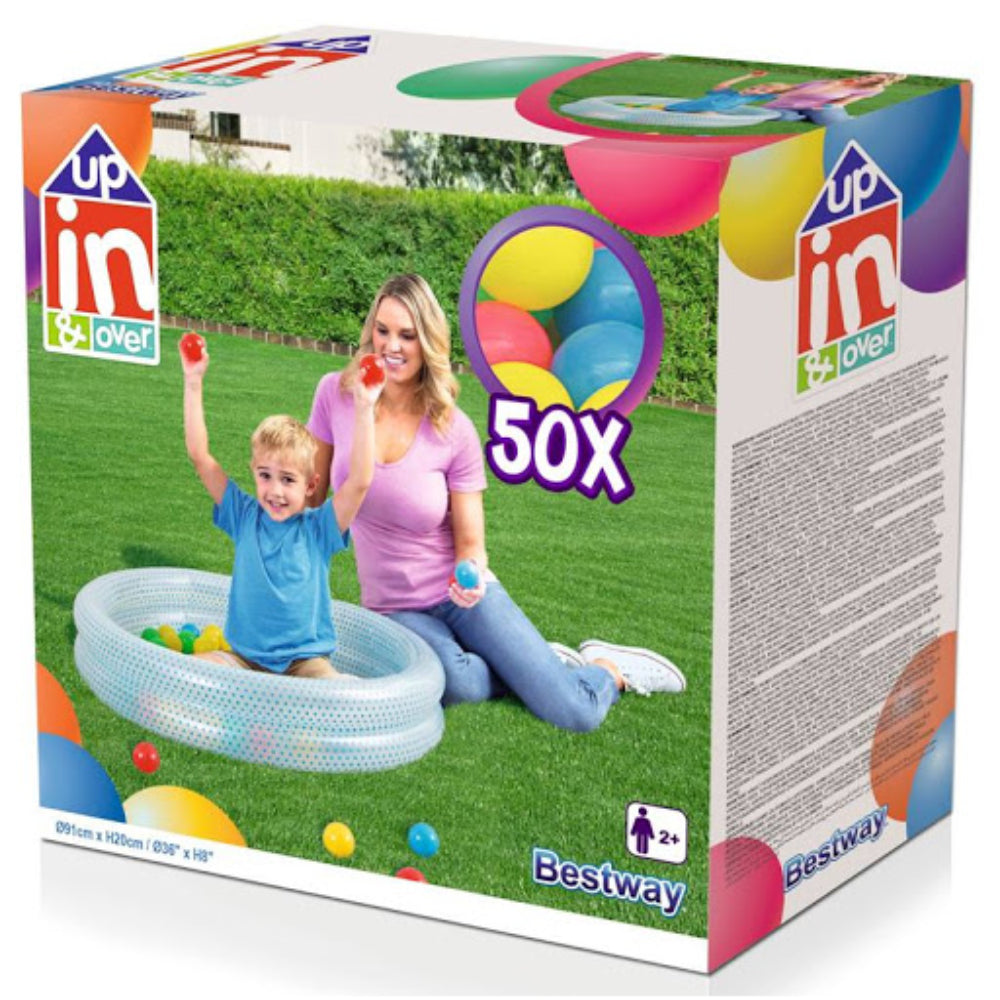 Bestway 2Ring Ball Pit Play Pool  Image#1