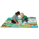 Melissa & Doug Jumbo Habitats Activity Rug  Image#1