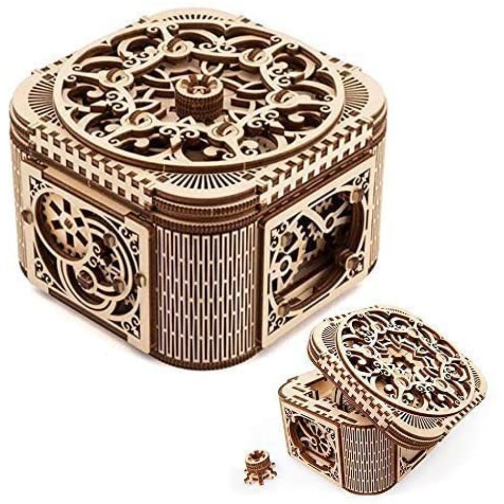 Ugears Wooden Treasure Box