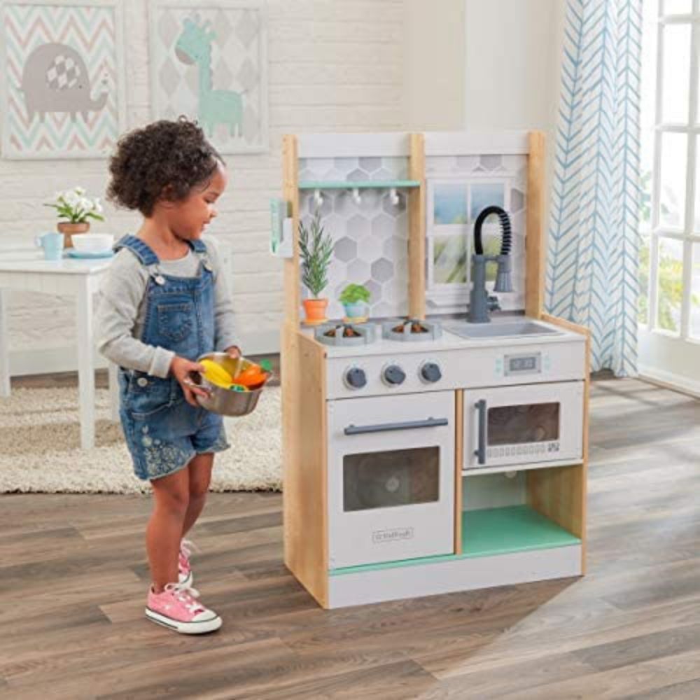 Kidkraft Let's Cook Wooden Play Kitchen