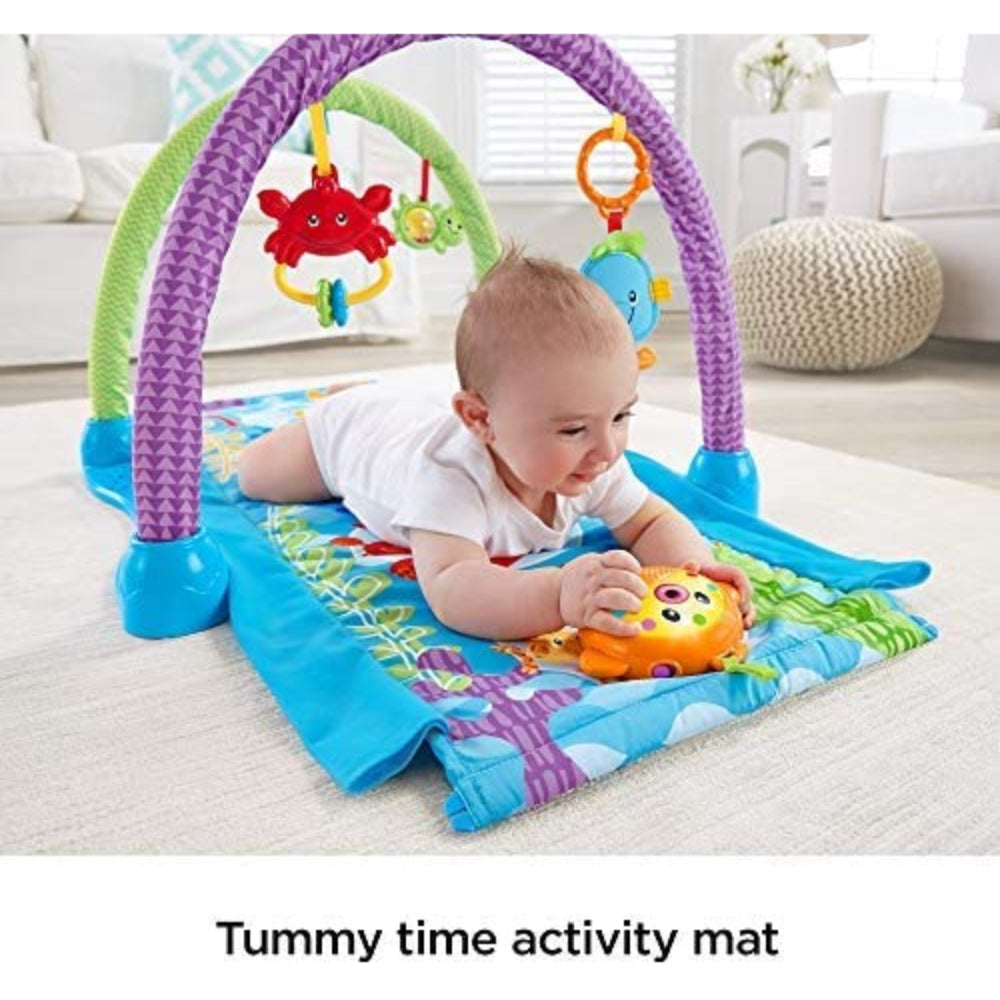 Fisher-Price Kick-N-Crawl Musical Seahorse Gym  Image#3