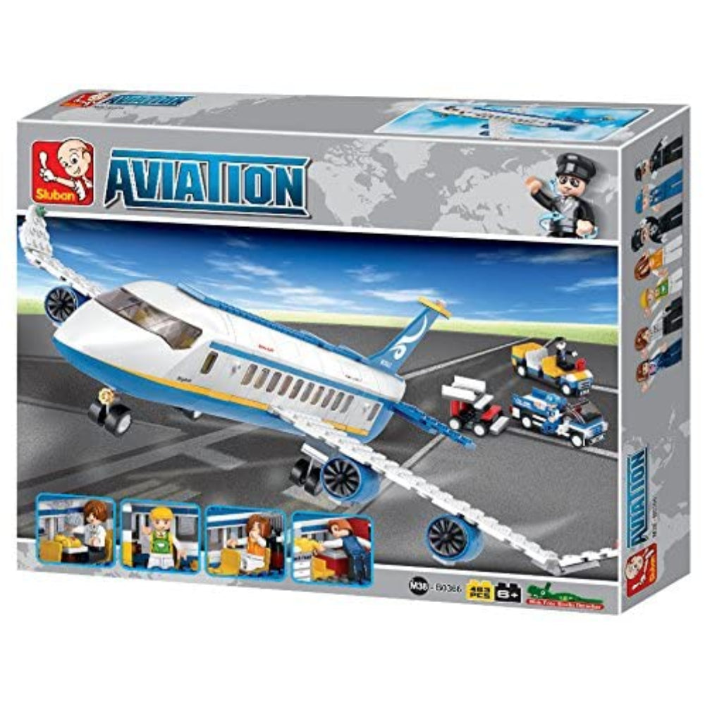 Sluban 463 Piece Passenger Aviation Construction Kit  Image#1