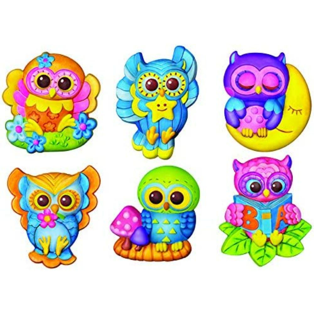 4M Mould & Paint Owls